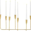Candle Holders-Kirkland's Home Iron Taper Candle Holder Gold