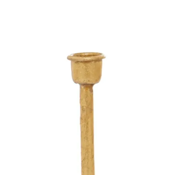 Candle Holders-Kirkland's Home Iron Taper Candle Holder Gold