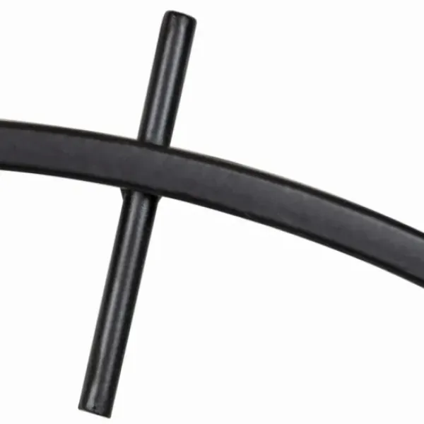 Clocks-Kirkland's Home Isaac Black Modern Wall Clock