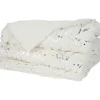 Blankets & Throws-Kirkland's Home Ivory And Silver Metallic Branches Throw Silver/Ivory