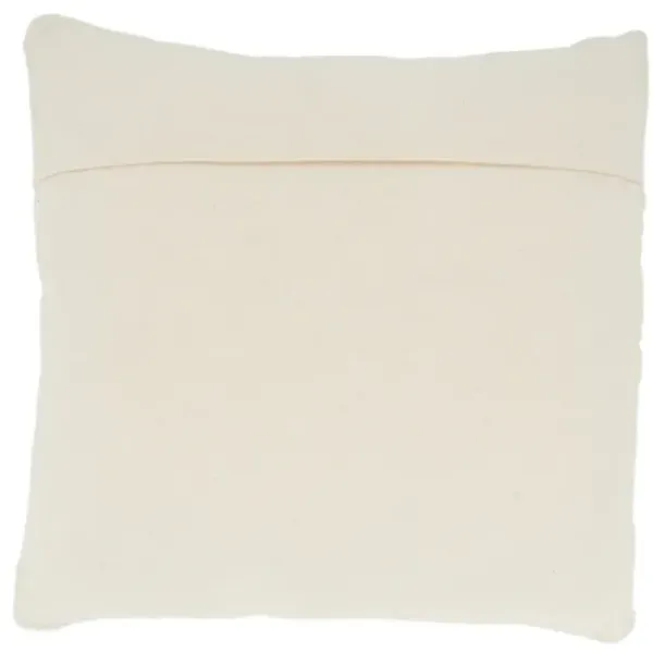 Pillows-Kirkland's Home Ivory Diamond Woven Textured Polyester Pillow