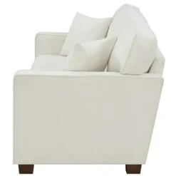Sofas & Loveseats-Kirkland's Home Ivory Rutledge Sofa White