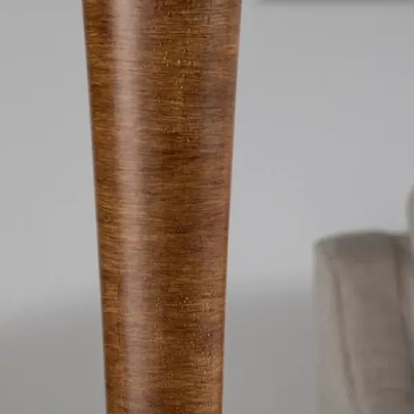 Floor Lamps-Kirkland's Home Janis Bronze And Teal Velvet Floor Lamp Blue