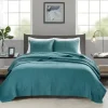 Bedspreads & Coverlets-Kirkland's Home Jaxson 3-Pc. Reversible King Coverlet Set Blue