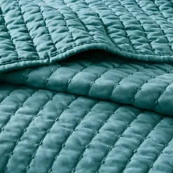 Bedspreads & Coverlets-Kirkland's Home Jaxson 3-Pc. Reversible King Coverlet Set Blue
