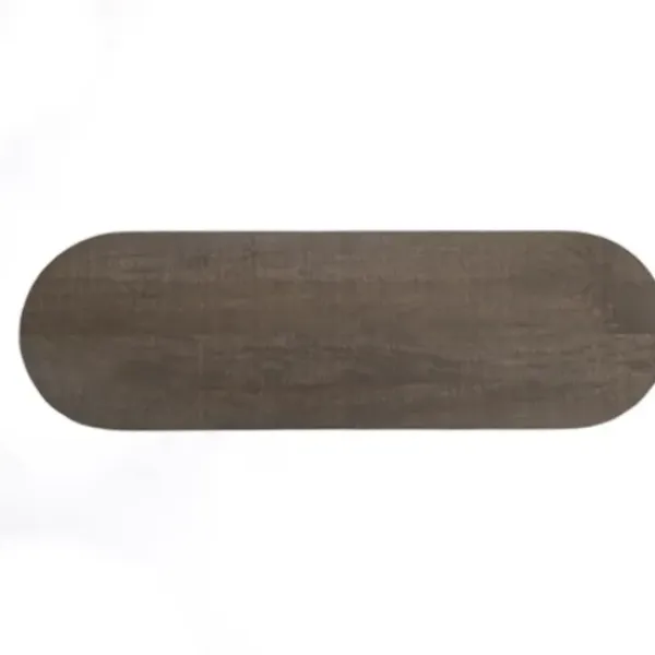 Console Tables-Kirkland's Home Jodi Mango Wood Console Table Gray/Black