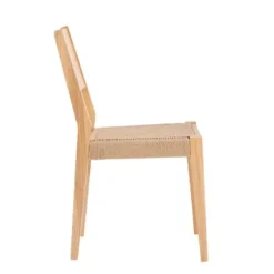 Dining Chairs-Kirkland's Home Judith Natural Woven Rope Dining Chairs, Set Of 2 Tan