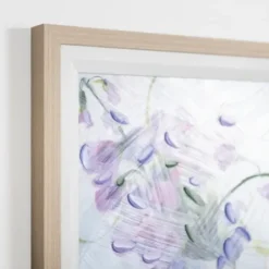 Framed Art-Kirkland's Home July Larkspur Framed Art Print Purple/Blue/Gray