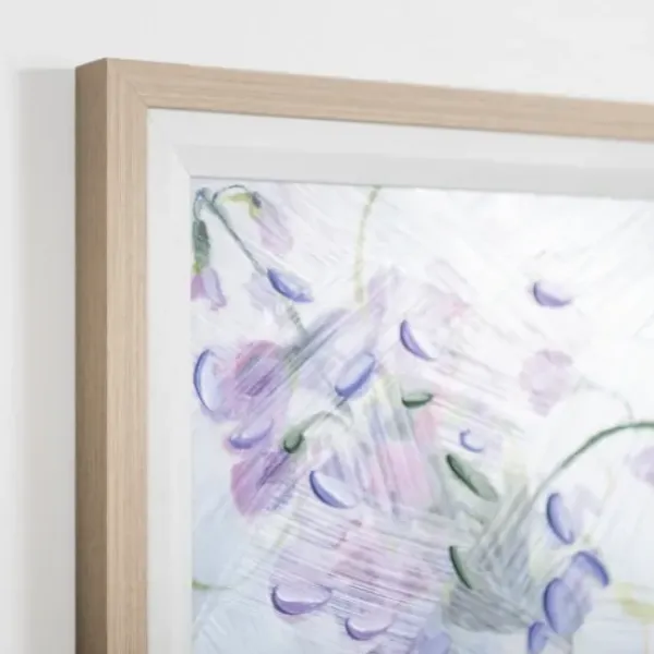 Framed Art-Kirkland's Home July Larkspur Framed Art Print Purple/Blue/Gray
