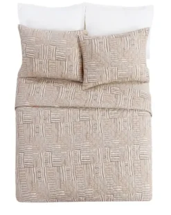 Quilts-Kirkland's Home Justina Blakeney Abrazo 3-Pc. King Quilt Set Tan