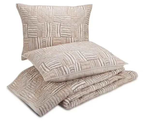 Quilts-Kirkland's Home Justina Blakeney Abrazo 3-Pc. King Quilt Set Tan