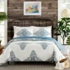 Duvets-Kirkland's Home Justina Blakeney Blue All Dance Queen Duvet Set Blue/White