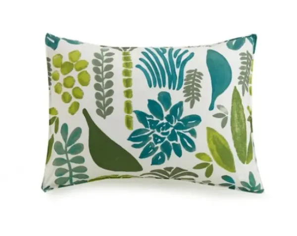 Duvets-Kirkland's Home Justina Blakeney Green Jardin Queen Duvet Set Green/Blue/White