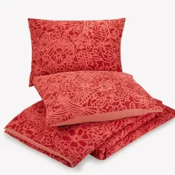 Duvets-Kirkland's Home Justina Blakeney Nature 3-Pc. King Duvet Set Red