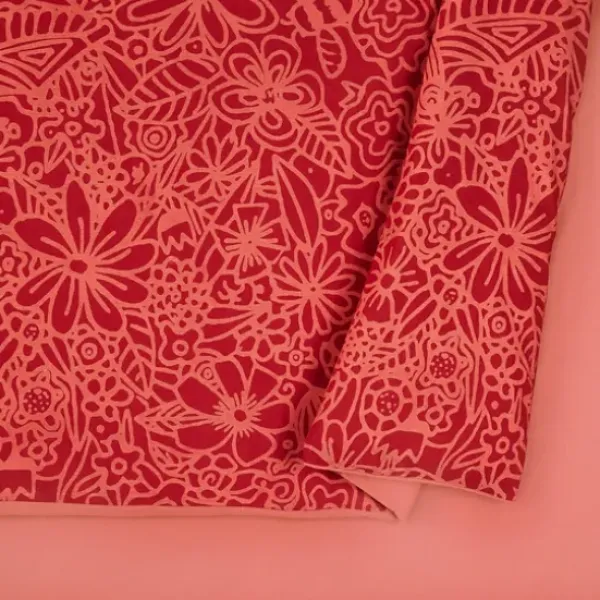 Duvets-Kirkland's Home Justina Blakeney Nature 3-Pc. King Duvet Set Red
