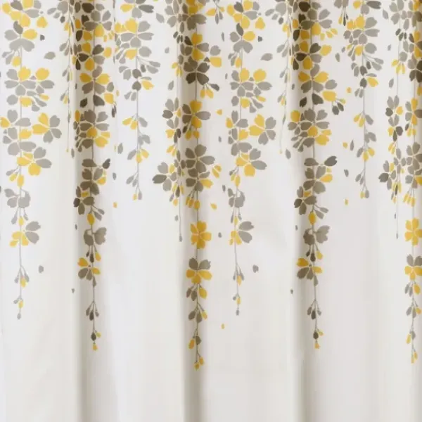 Shower Curtains-Kirkland's Home Justina Blakeney Soleil Shower Curtain Tan/Black
