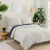 Quilts-Kirkland's Home Justina Blakeney Sun & Moon King Quilt Set Ivory/Blue