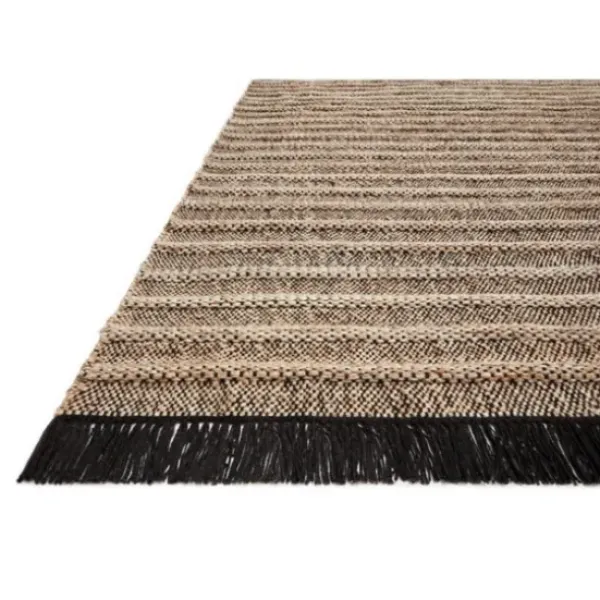 Outdoor Rugs-Kirkland's Home Justina Blakeney X Loloi Camel Outdoor Rug, 5X7 Tan/Black