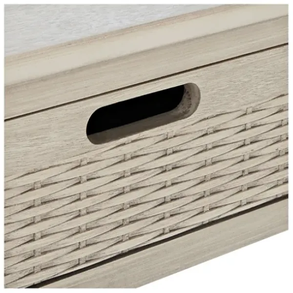 Accent & End Tables-Kirkland's Home Karson Carved Turned Legs Accent Table Gray