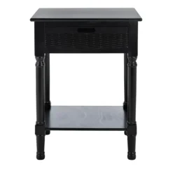 Accent & End Tables-Kirkland's Home Karson Carved Turned Legs Accent Table Black