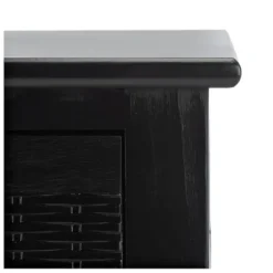 Accent & End Tables-Kirkland's Home Karson Carved Turned Legs Accent Table Black
