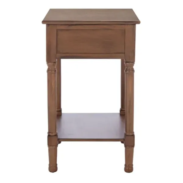 Accent & End Tables-Kirkland's Home Karson Carved Turned Legs Accent Table Brown