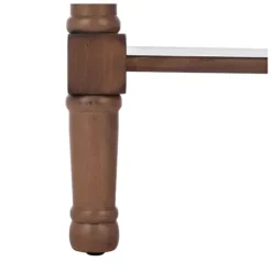Accent & End Tables-Kirkland's Home Karson Carved Turned Legs Accent Table Brown