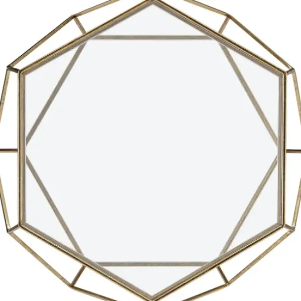 Coffee Tables-Kirkland's Home Kate Round Metal Coffee Table Gold