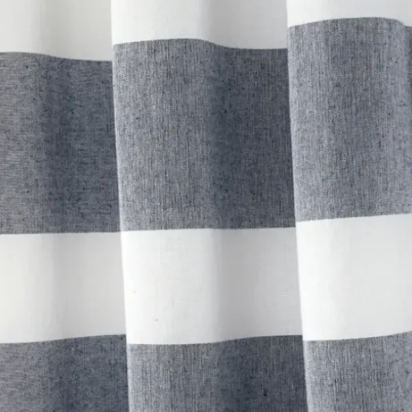 Curtains & Drapes-Kirkland's Home Kenzie Curtain Panel Set, 108 In. Gray