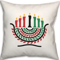 Wall Plaques-Kirkland's Home Kinara Kwanza Decorative Throw Pillow