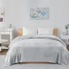 Blankets & Throws-Kirkland's Home King Oversize Plush Blanket Gray
