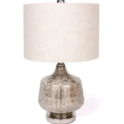 Table Lamps-Kirkland's Home Kinsley Glass Table Lamp White