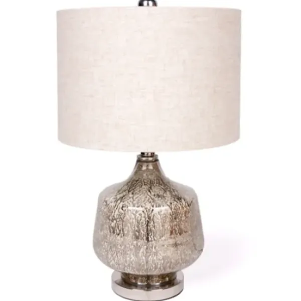 Table Lamps-Kirkland's Home Kinsley Glass Table Lamp White