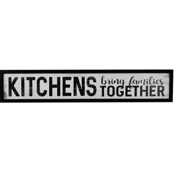 Wall Quotes & Signs-Kirkland's Home Kitchens Framed Art Print Black/White