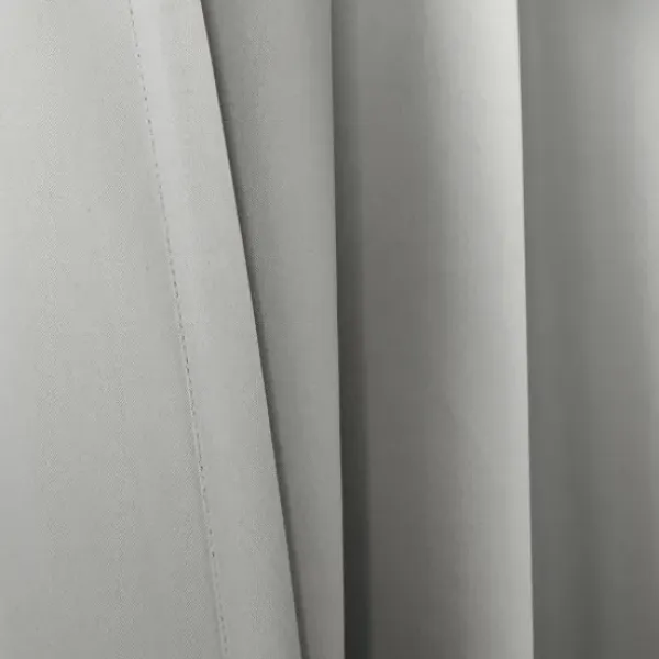 Curtains & Drapes-Kirkland's Home Knotted Curtain Panel Set, 95 In. Blue