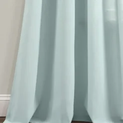 Curtains & Drapes-Kirkland's Home Knotted Curtain Panel Set, 84 In. Blue
