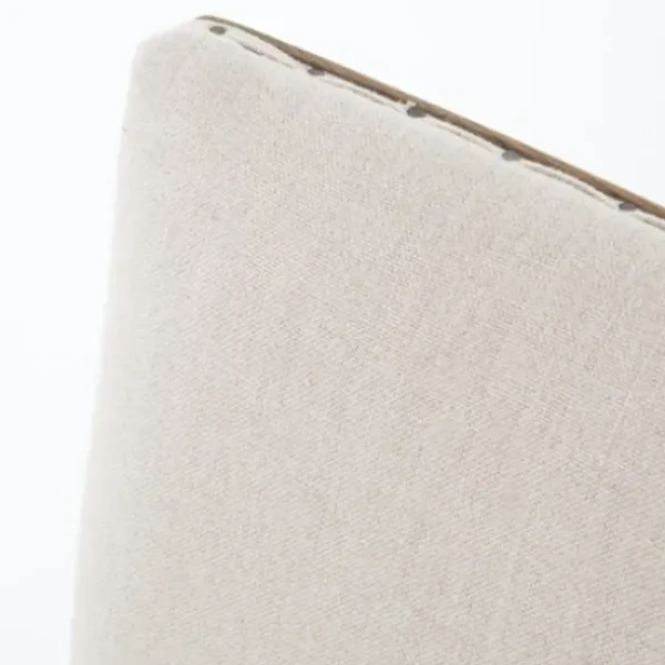 Dining Chairs-Kirkland's Home Kurt Natural Linen Dining Chair Ivory