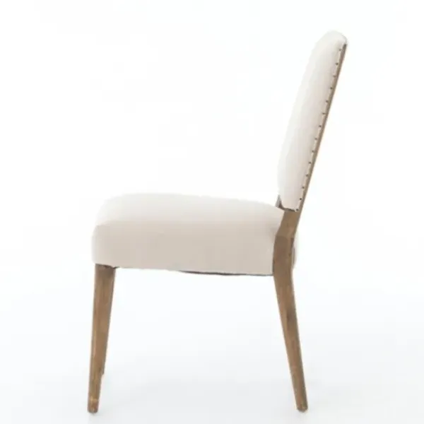 Dining Chairs-Kirkland's Home Kurt Natural Linen Dining Chair Ivory