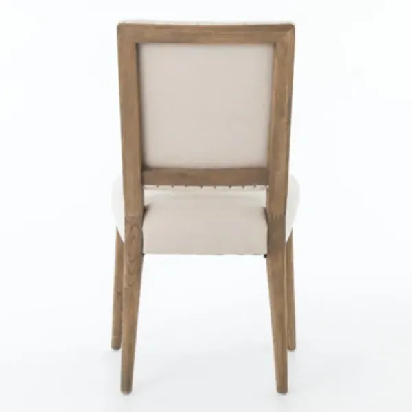Dining Chairs-Kirkland's Home Kurt Natural Linen Dining Chair Ivory