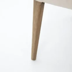 Dining Chairs-Kirkland's Home Kurt Natural Linen Dining Chair Ivory