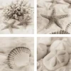 Canvas Art-Kirkland's Home La Mer Beach Canvas Art Prints, Set Of 4 Tan