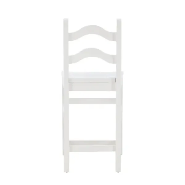 Bar Stools & Counter Height Stools-Kirkland's Home Ladder Back Counter Stools, Set Of 2 White