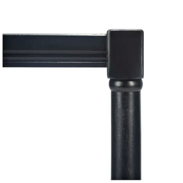 Accent & End Tables-Kirkland's Home Landry Carved Legs Accent Table Black