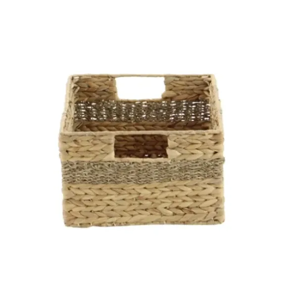 Baskets & Boxes-Kirkland's Home Large Beige Linen Book Box Tan