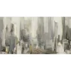 Canvas Art-Kirkland's Home Large City Lights Canvas Art Print Gray/White/Black