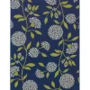 Outdoor Rugs-Kirkland's Home Large Print Tropical Leaf Outdoor Area Rug, 5X7 Tan/Green