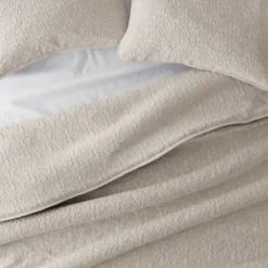 Quilts-Kirkland's Home Latte Floral Stitch 3-Pc. King Quilt Set Tan