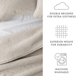 Quilts-Kirkland's Home Latte Floral Stitch 2-Pc. Twin Quilt Set Tan