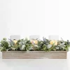 Arrangements & Greenery-Kirkland's Home Lavender And Lambs Ear Centerpiece Green/Purple