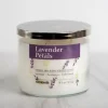 Candles-Kirkland's Home Lavender Petals Triple Wick Jar Candle Purple